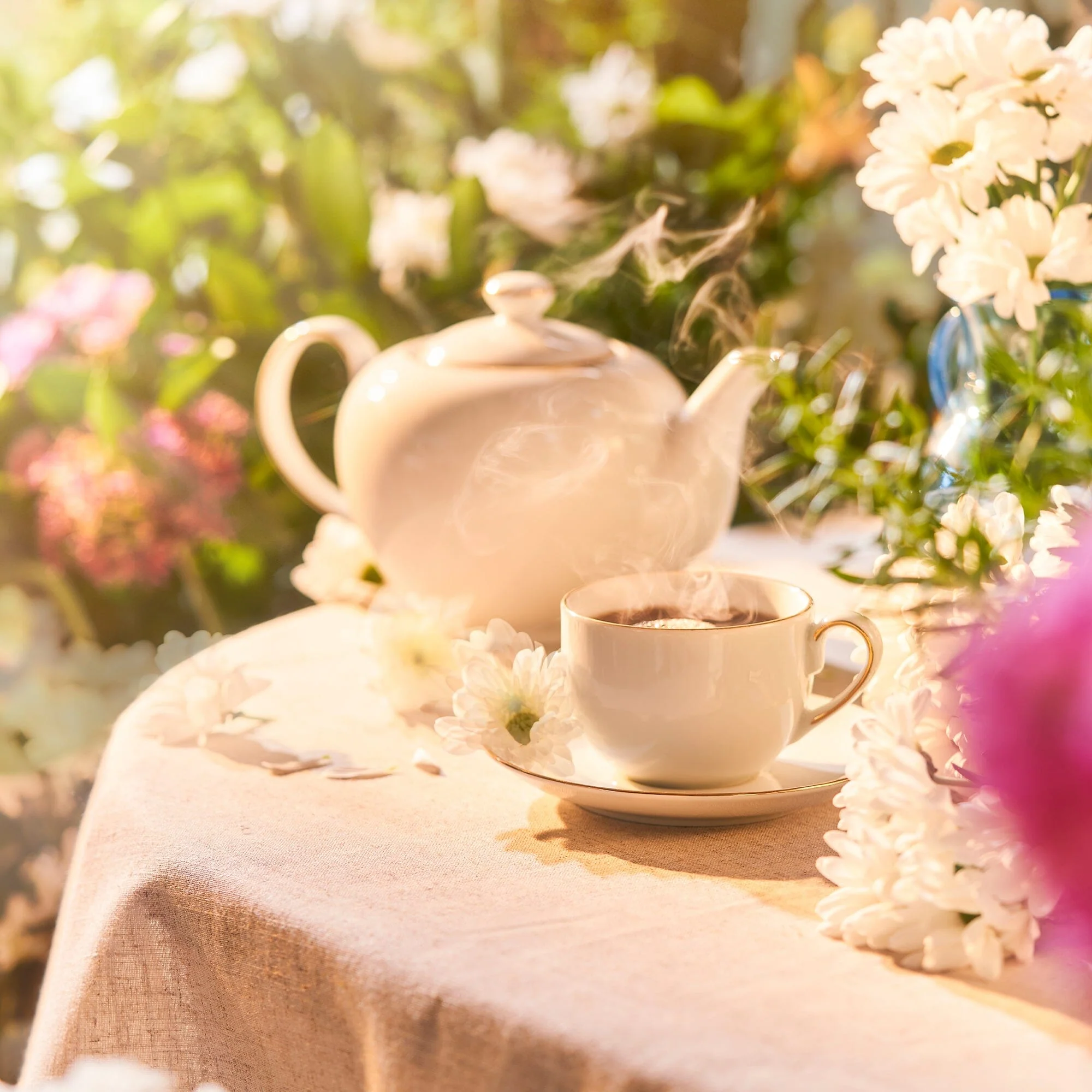 Tea Time In The Conservatory - Image 3